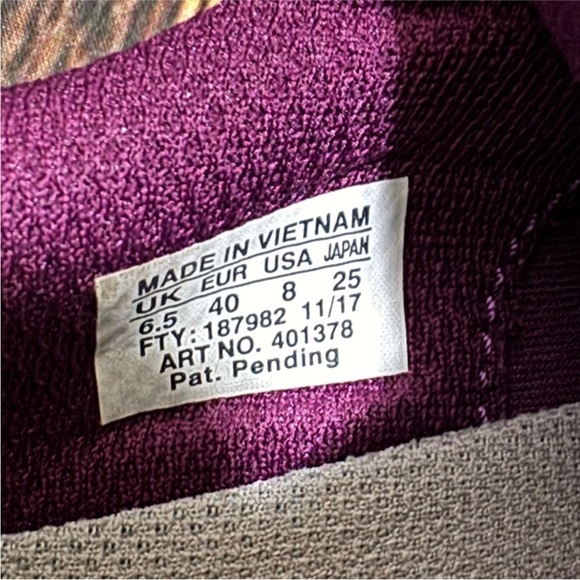 Salomon XA Elevate Trail Running Shoes in Purple / Blue 8 - Picture 10 of 10